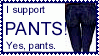 i support pants